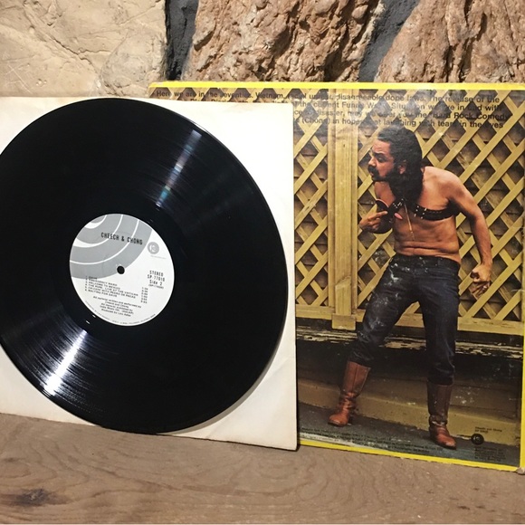 Vintage Cheech and Chong Self-Titled 1971 Original Pressing Vinyl LP Album - Picture 4 of 6